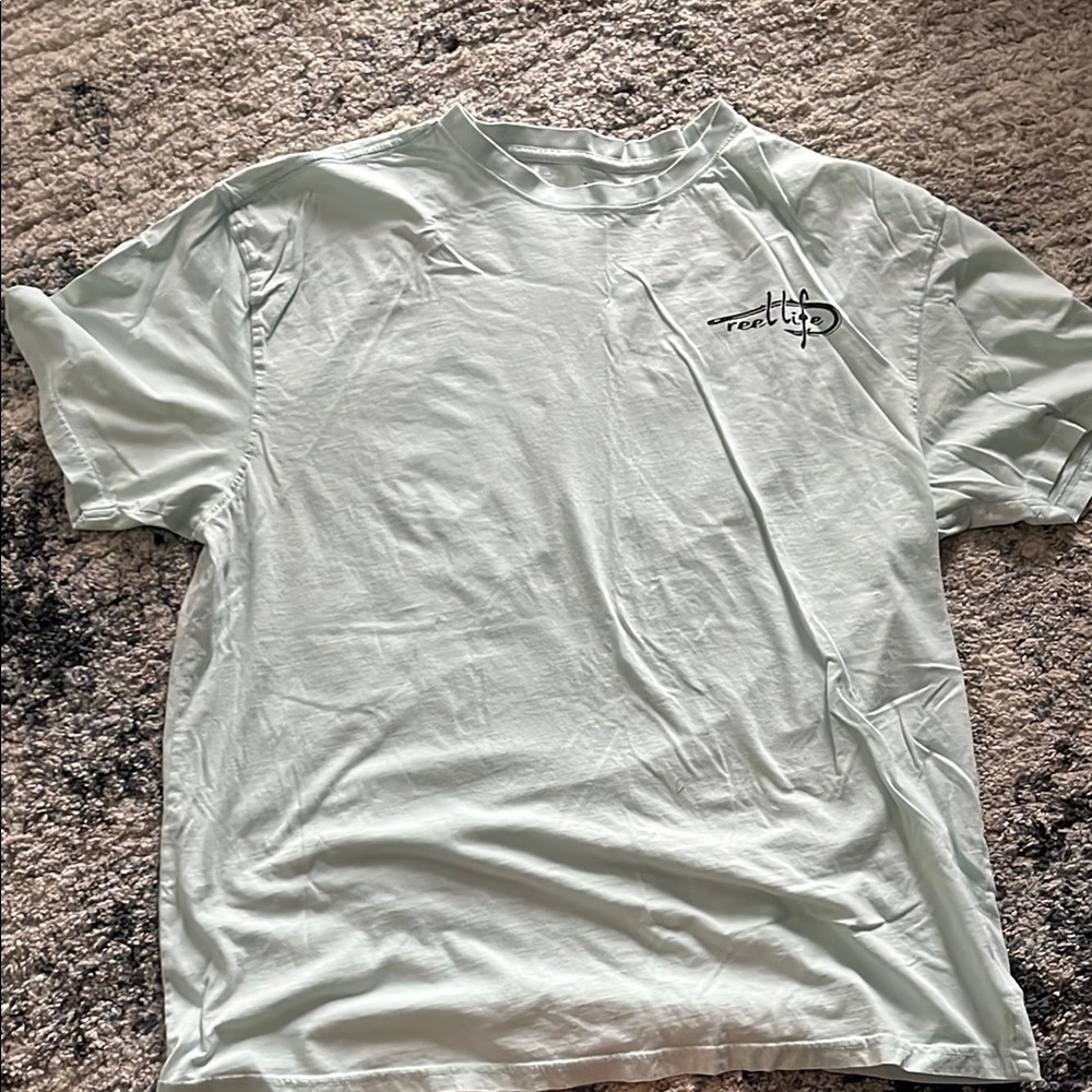Green and Blue Short Sleeve Tees